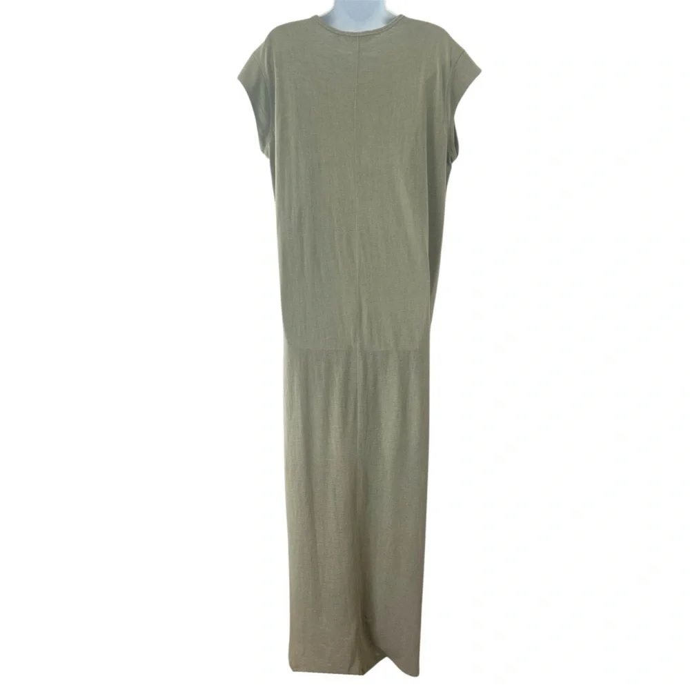 Athleta Martinique Maxi Dress Sage Size M Modal Casual Loungewear